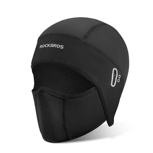 Ice silk face protection cycling hood