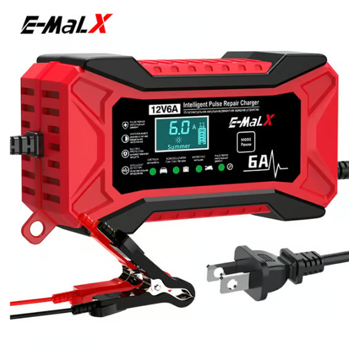 ⚡ Motorcycle  Car Battery Charger🚗