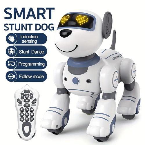 Remote Control Robot Dog - Infrared, Follows, Sings & Dances, Ideal Gift for Family & Friends