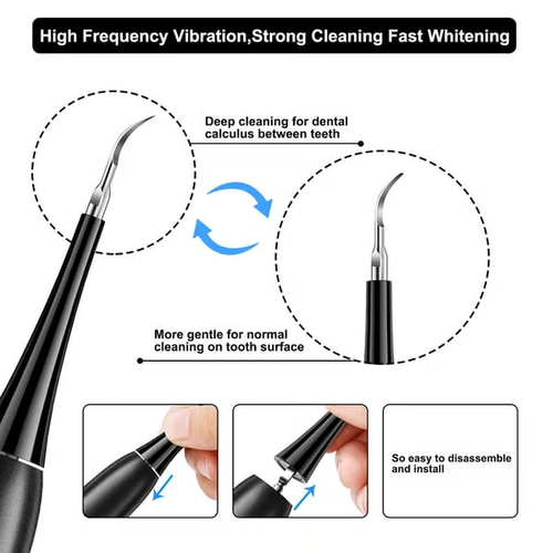 Electric Ultrasonic tooth cleaner