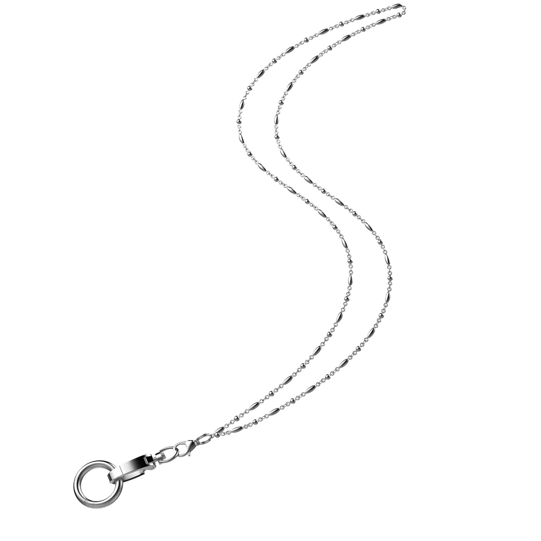 OUTXE Stainless Steel Chain Lanyards For Women