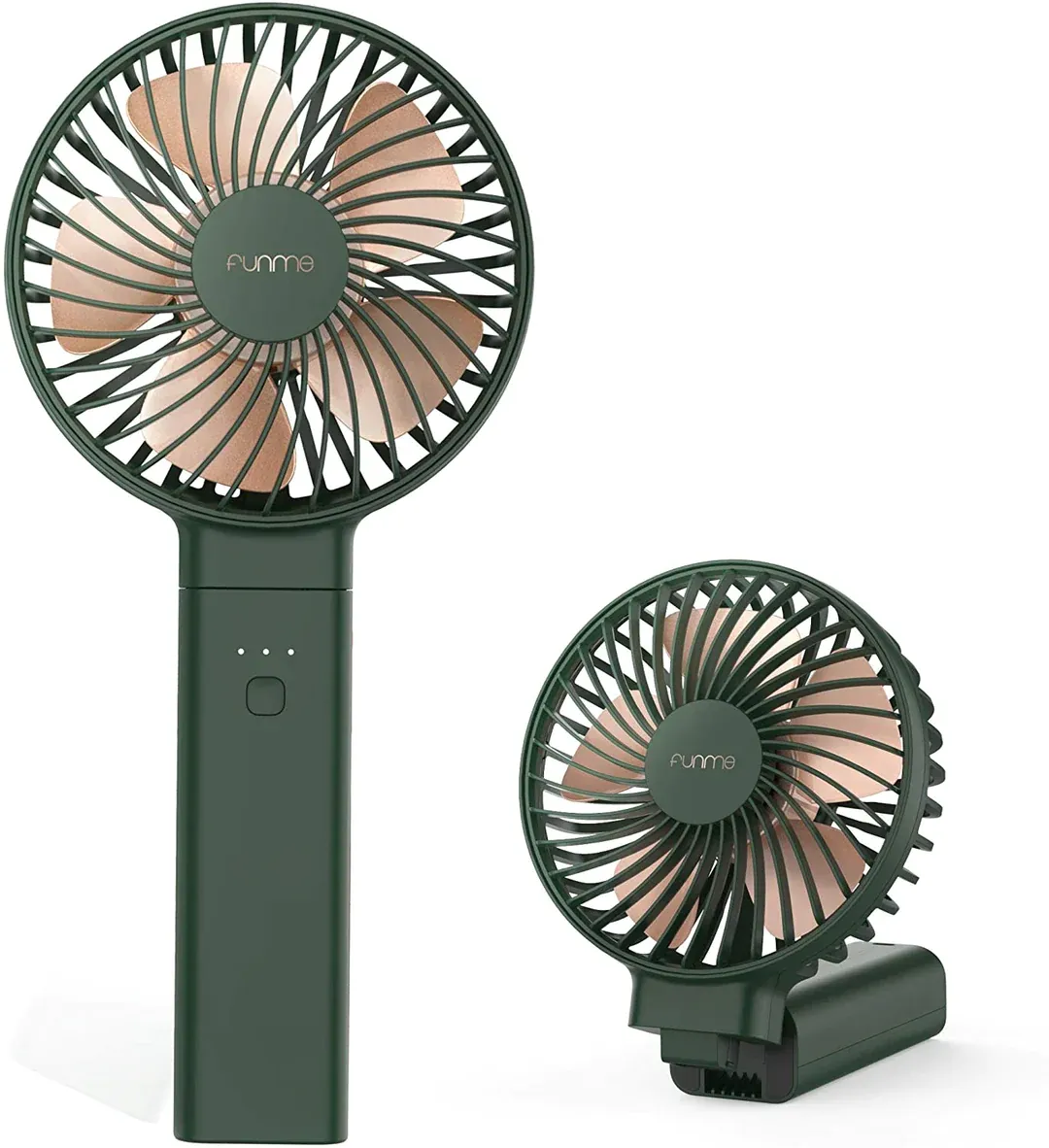 OUTXE Rechargeable USB Clip Fan with Night Light