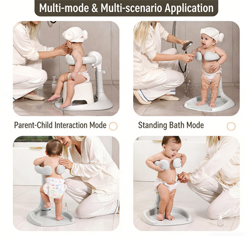 Parent's Time-Saver - Baby Standing Bath Rack