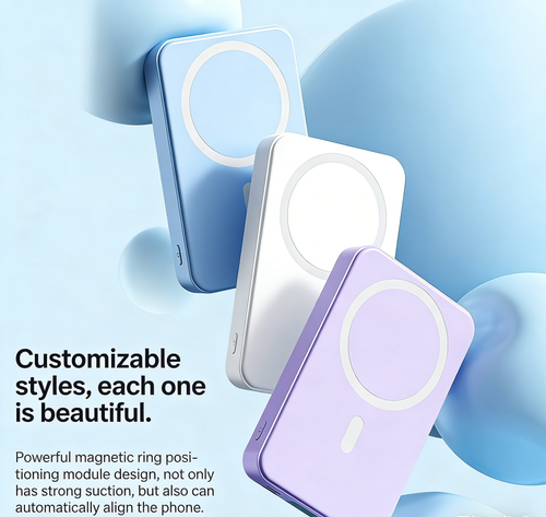 Must-Have for Minimalists ✨ Mini Magnetic Charger, Stylish & Powerful