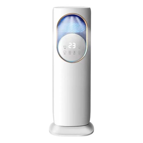 2026 All‑Season Standing Tower Evaporative Cooler Heater Combo, Quiet Water‑Adding Humidification Fan for Household Indoor Living Space