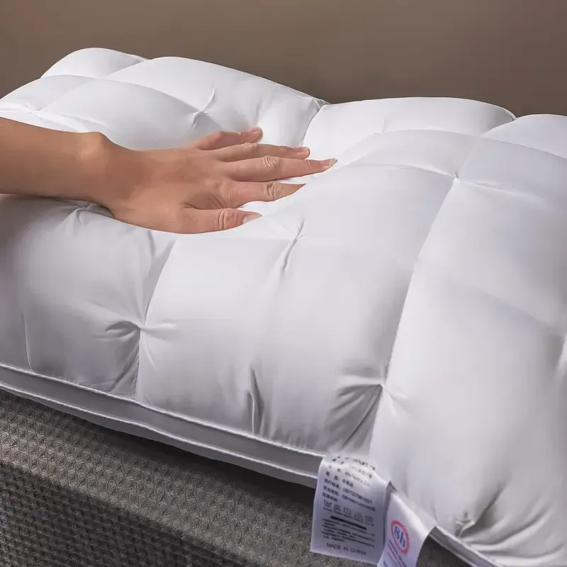5-star hotel luxury style pillows, 19×29 inch 900g, ultra-soft and fluffy pillow core usable in all seasons, deep sleep neck support, hypoallergenic polyester fiber pillowcase, suitable for side sleeping, supine sleeping, prone sleeping