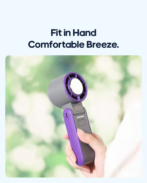 Portable Neck-Hanging Foldable Fan