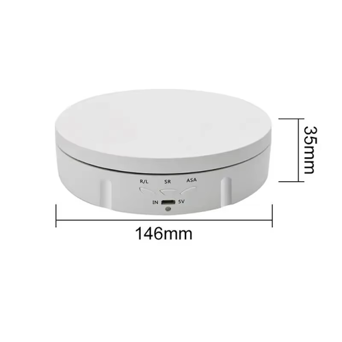 360-Degree Electric Turntable