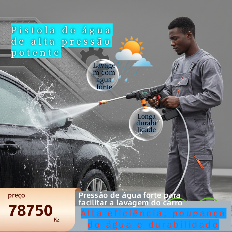 pistola de água de alta pressão