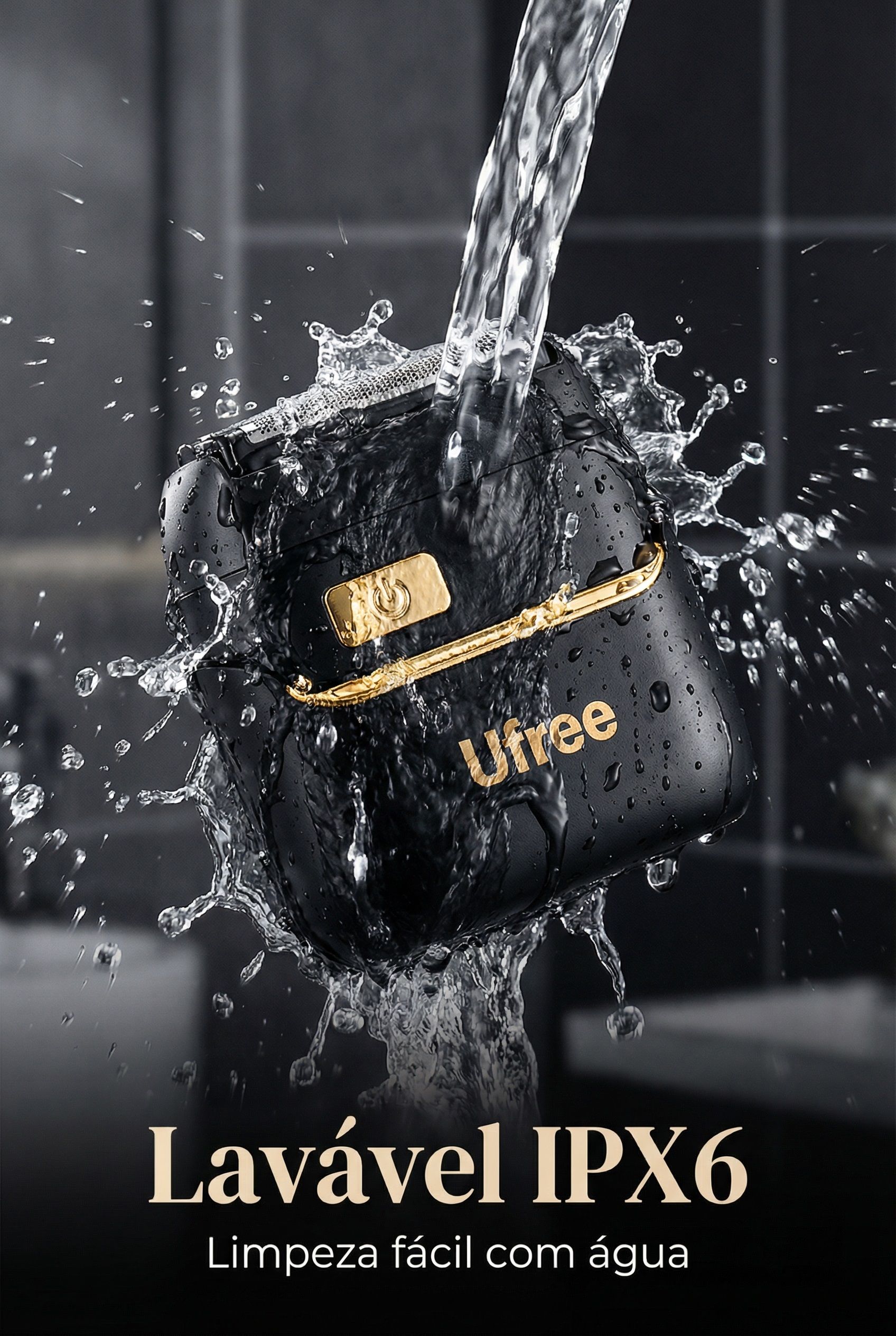 Barbeador Elétrico de 4 Lâminas Suave! - Disponível em Angola