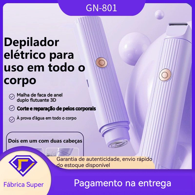 ✨ O modelador corporal perfeito para mulheres elegantes | Aparador elétrico de pelos corporais para mulher ✨