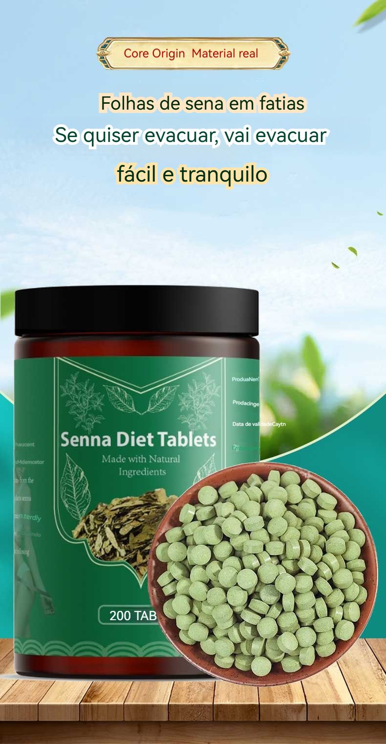 Comprimidos de Folha de Sena