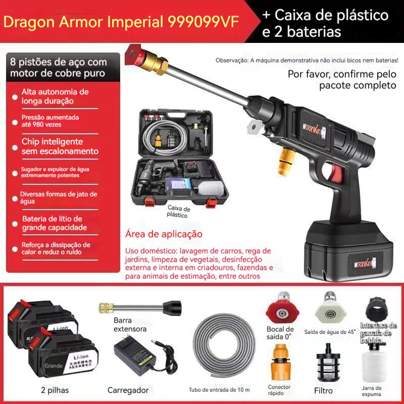 pistola de água de alta pressão