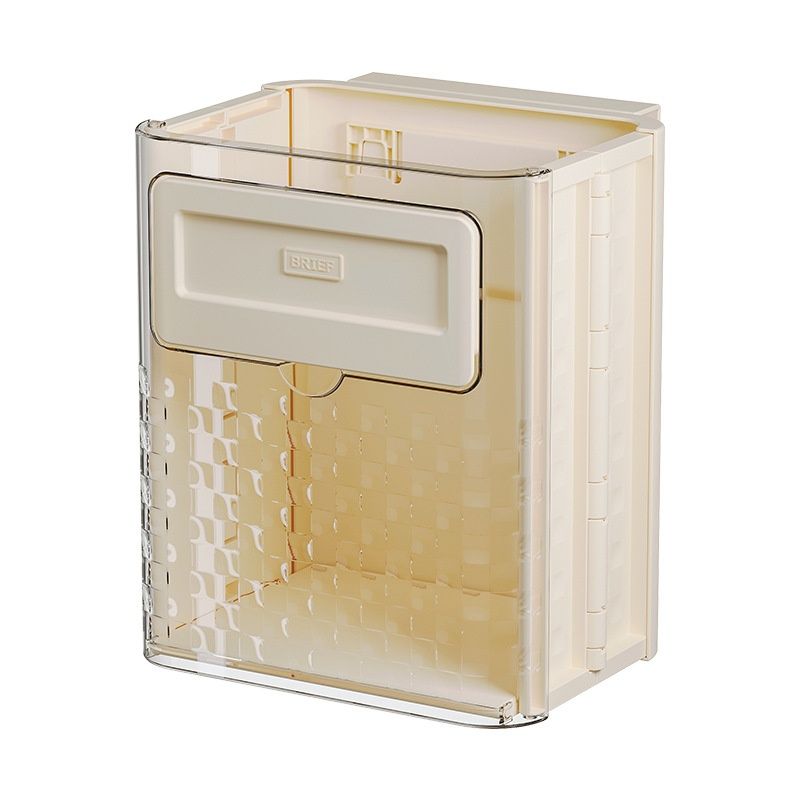 🚀 Papeleira dobrável House Space Magician🚀 Dobre-a com um toque e transforma-se instantaneamente num painel plano! Diga adeus à desordem!