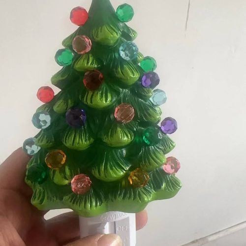 Vintage Christmas Tree LED Night Ligh