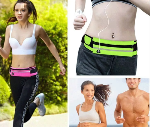 Custom Wholesale Women Waterproof Nylon Crossbody Running Belt Bag Sport Bum Fanny Pack Waist Bag