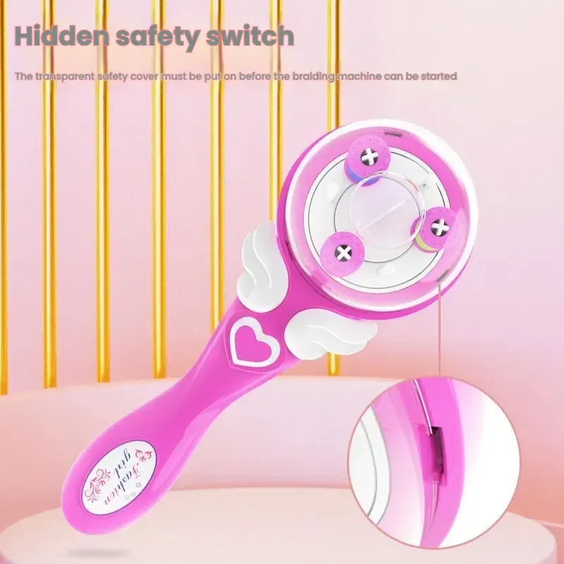 Automatic Electric Hairstyle DIY Tool for Teen Girls Salon Makeup Beauty Fashion Gift Hair Decoration Braider Styling Toy Kits