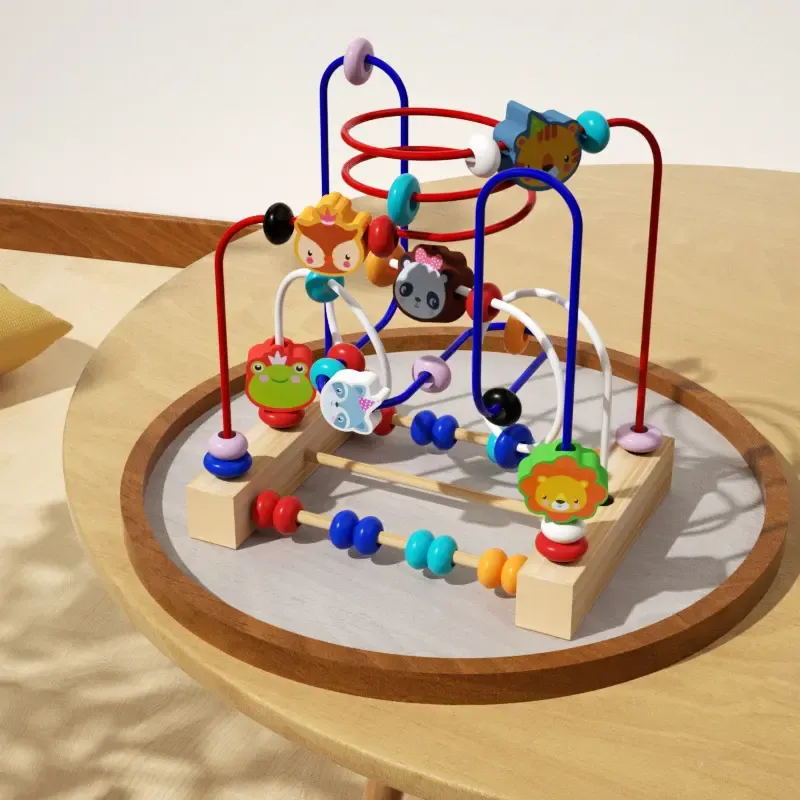 Three track animals baby toys education products suit for developing from 0 to 3 years