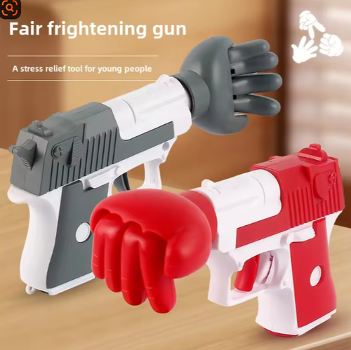 EPT Decompression Toy Party Novelty Toy Guessing Fist Gun Rock Paper Scissors Toys
