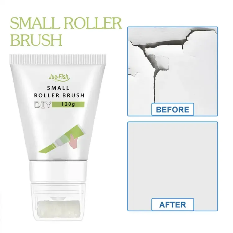 OEM Small Rolling DIY Wall Repair Paste Mending Agent Quick-Drying Latex Paint Wall Latex Brush for Renovation