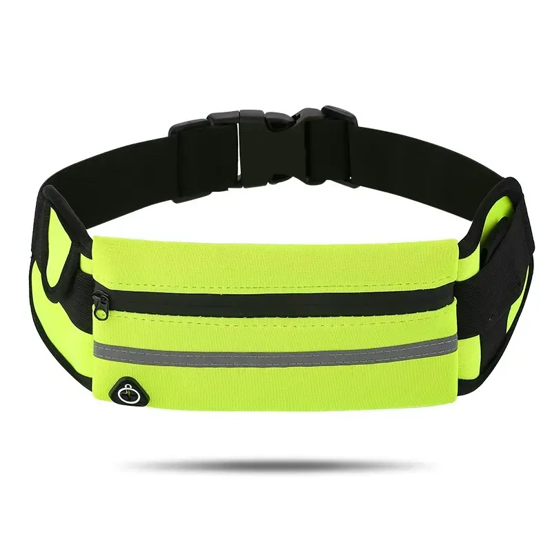 Custom Wholesale Women Waterproof Nylon Crossbody Running Belt Bag Sport Bum Fanny Pack Waist Bag