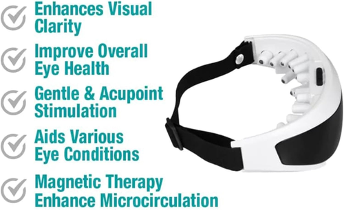 Beauty Magnet Eye Care Protector Eye Massager Magnet Vibration SPA Fatigue Massage Electric Eye Massager