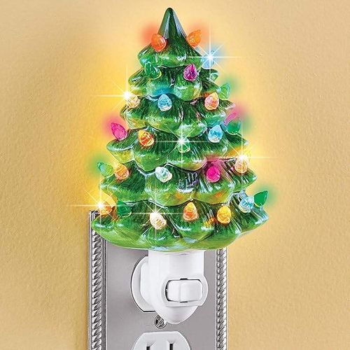 Vintage Christmas Tree LED Night Ligh