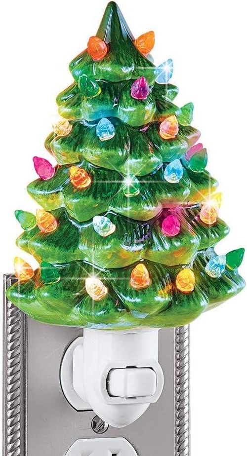 Vintage Christmas Tree LED Night Ligh