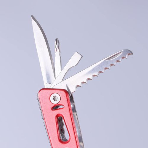 New Arrival Red Stainless Steel Hammer Pliers Multitool One Pice Multifunction Pliers for Outdoor Sport