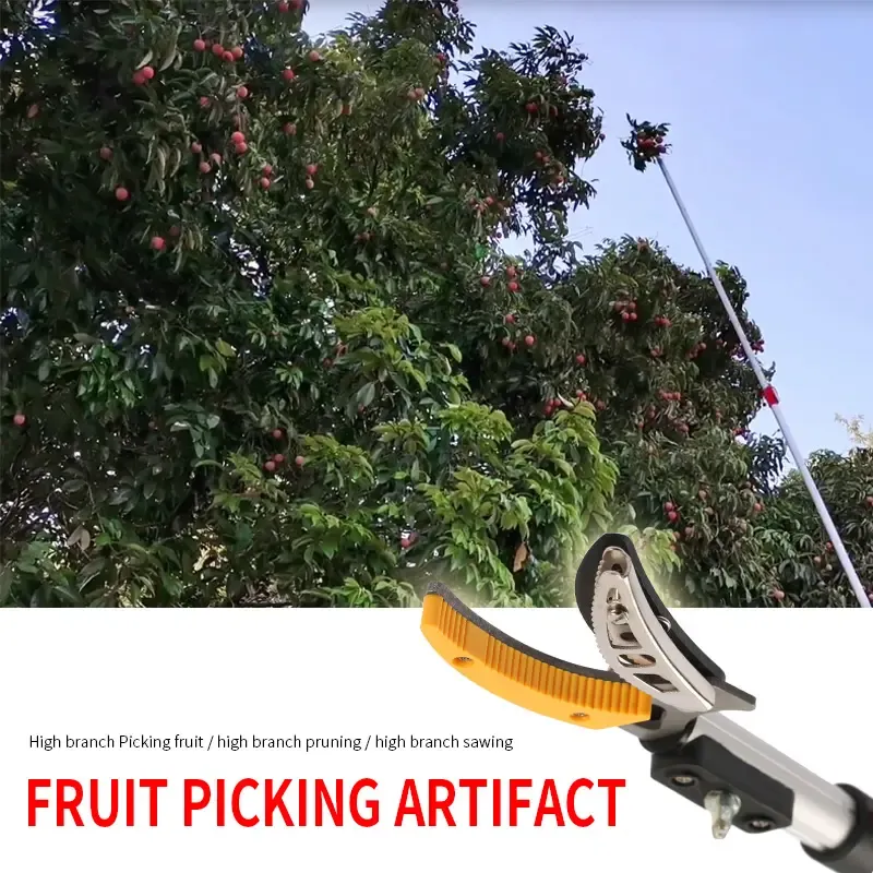 Tall Tree long reach Fruit picking shear cutter