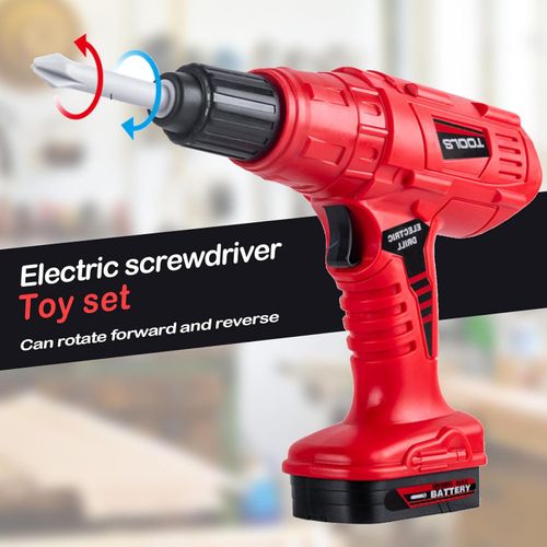 Kids Tool Set – Zealous 45 PCS Toddler Tool Set with Tool Box & Electronic Toy Drill, Pretend Play Kids Tools for Boys Girls Ages 3 , 4, 5, 6, 7 Years Old