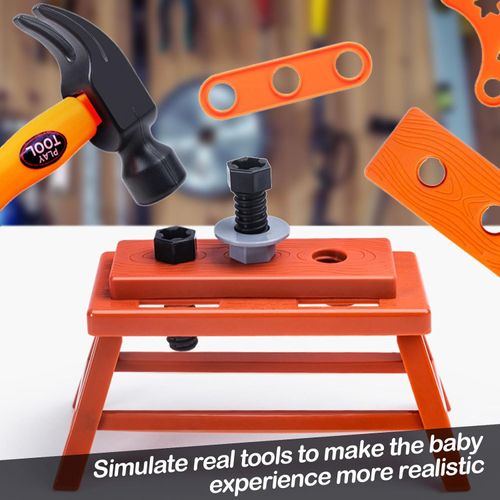 Kids Tool Set – Zealous 45 PCS Toddler Tool Set with Tool Box & Electronic Toy Drill, Pretend Play Kids Tools for Boys Girls Ages 3 , 4, 5, 6, 7 Years Old