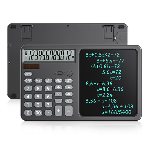 8 Inch Digital Graphic LCD Writing Tablet Multi-function Calculator with Notepad for School and Office