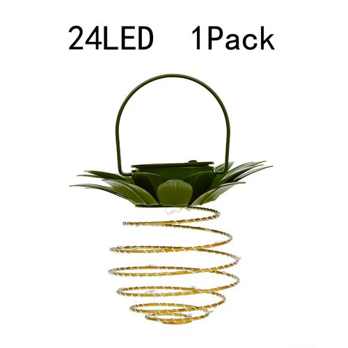 Solar Lights Outdoor Garden Decoration Popular Pineapple Lights Hanging Lights Waterproof Household Lanterns