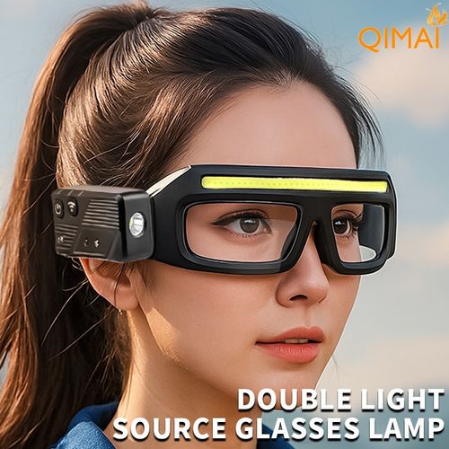XTE multifunctional glasses light TYPE-C rechargeable warning headlight compact and portable sensor headlight
