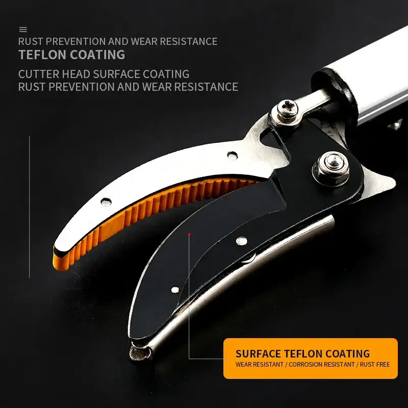 Tall Tree long reach Fruit picking shear cutter