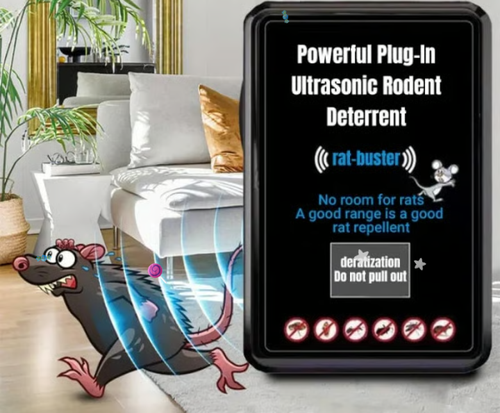 HOT SALE🔥Powerful Plug-In Ultrasonic Rodent Deterrent