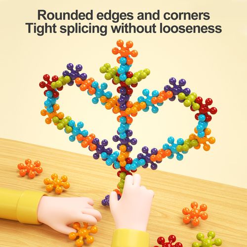 DIY plum blossom building blocks