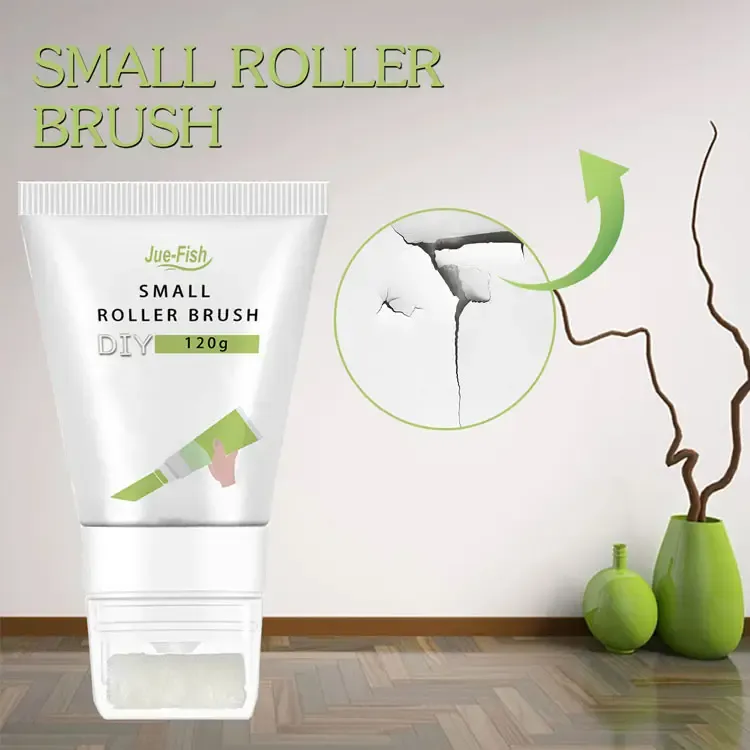 OEM Small Rolling DIY Wall Repair Paste Mending Agent Quick-Drying Latex Paint Wall Latex Brush for Renovation