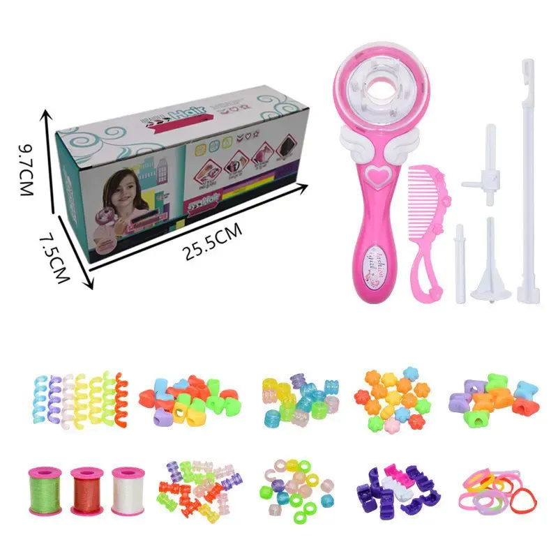 Automatic Electric Hairstyle DIY Tool for Teen Girls Salon Makeup Beauty Fashion Gift Hair Decoration Braider Styling Toy Kits