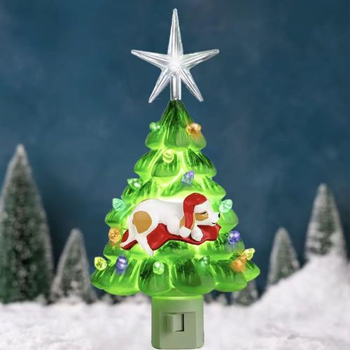 Vintage Christmas Tree LED Night Ligh