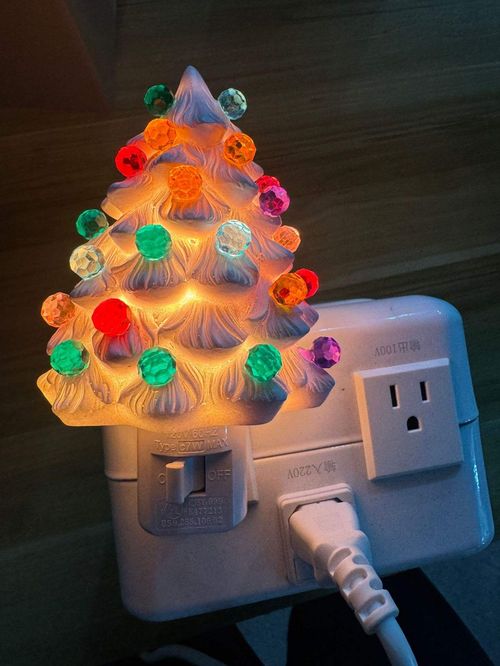 Vintage Christmas Tree LED Night Ligh