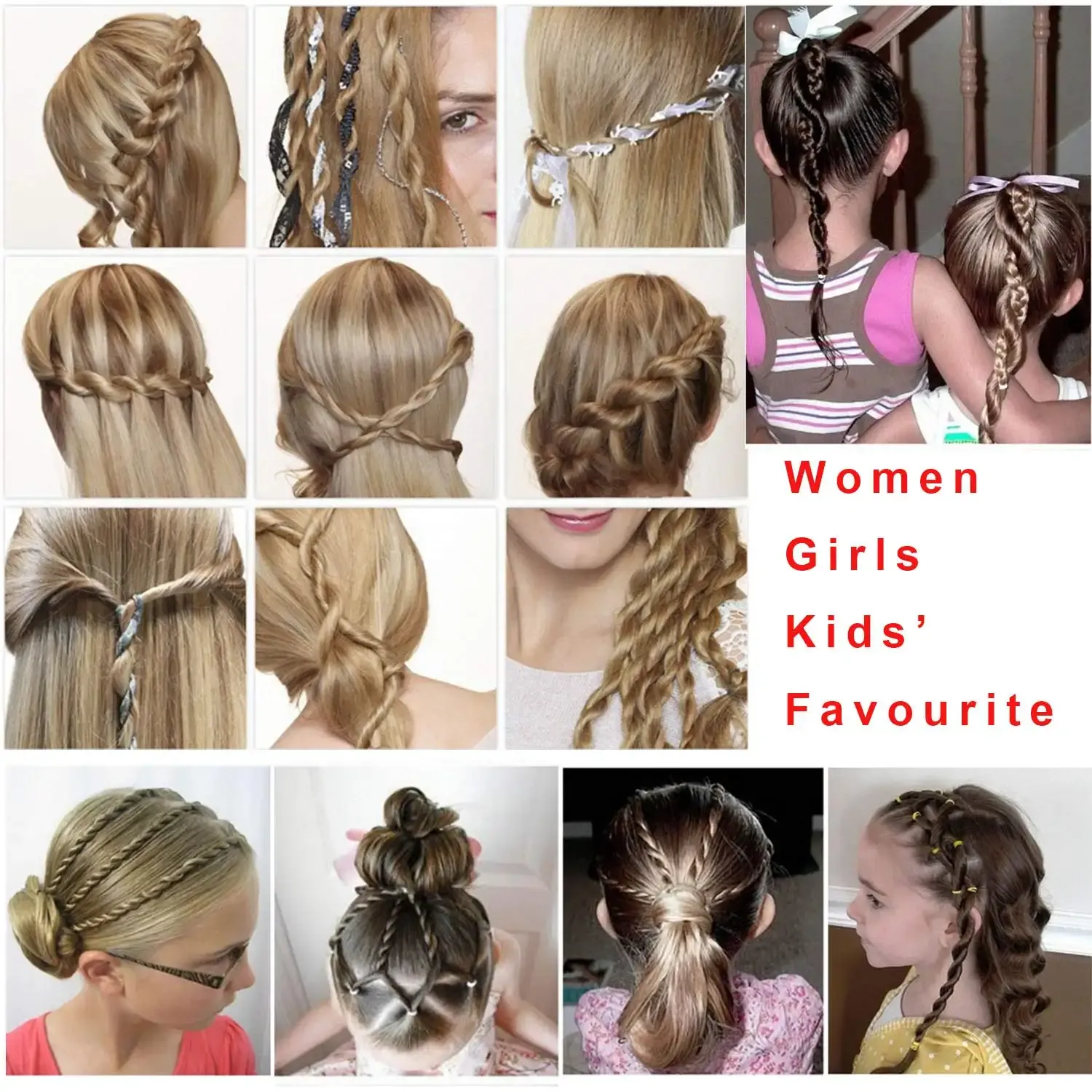 Hot Sale Portable Handheld DIY Hair Braider for Creating Tight to Loose Braids Effortlessly Automatic Hair Braider