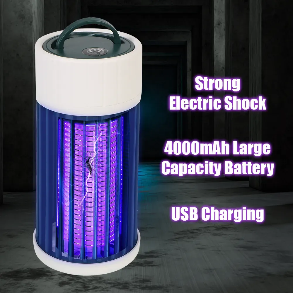 Household Pest Control Portable Electric Rechargeable Mosquito Killer Lamp Outdoor camping Mosquito Lamps