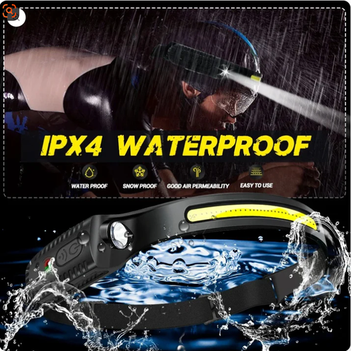 Rechargeable LED Sensor Headlamp