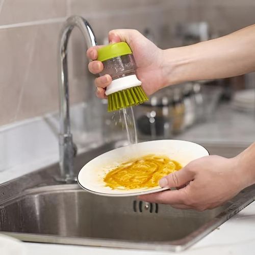 Cleaning brush with stand | BRUSKICA