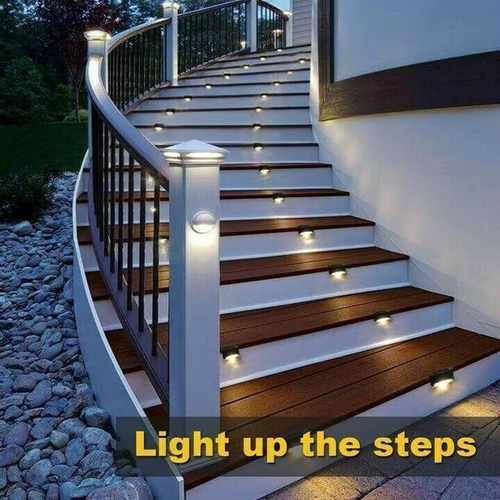 🎄 Solar Deck Lights, Automatically ON-OFF💡