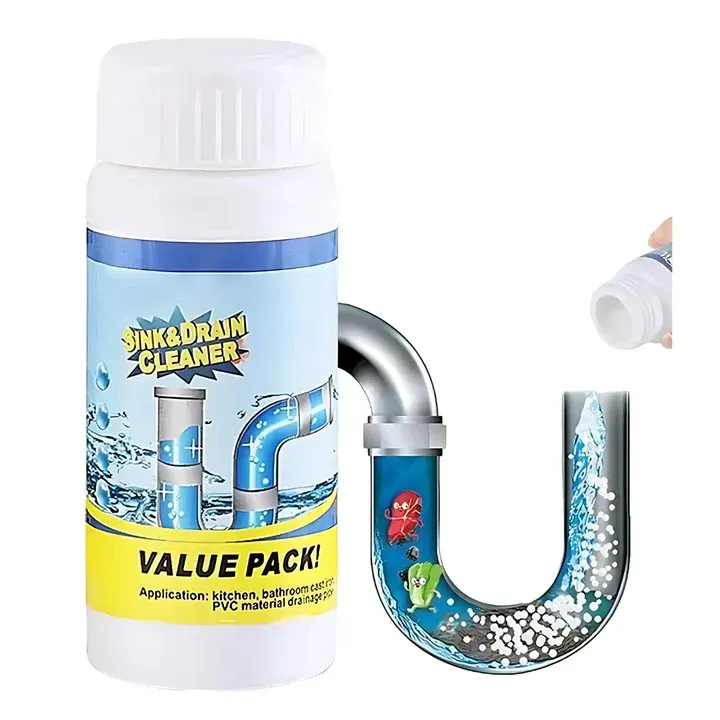 Buy two get one free: Sink and Drain Pipe Cleaning Powder