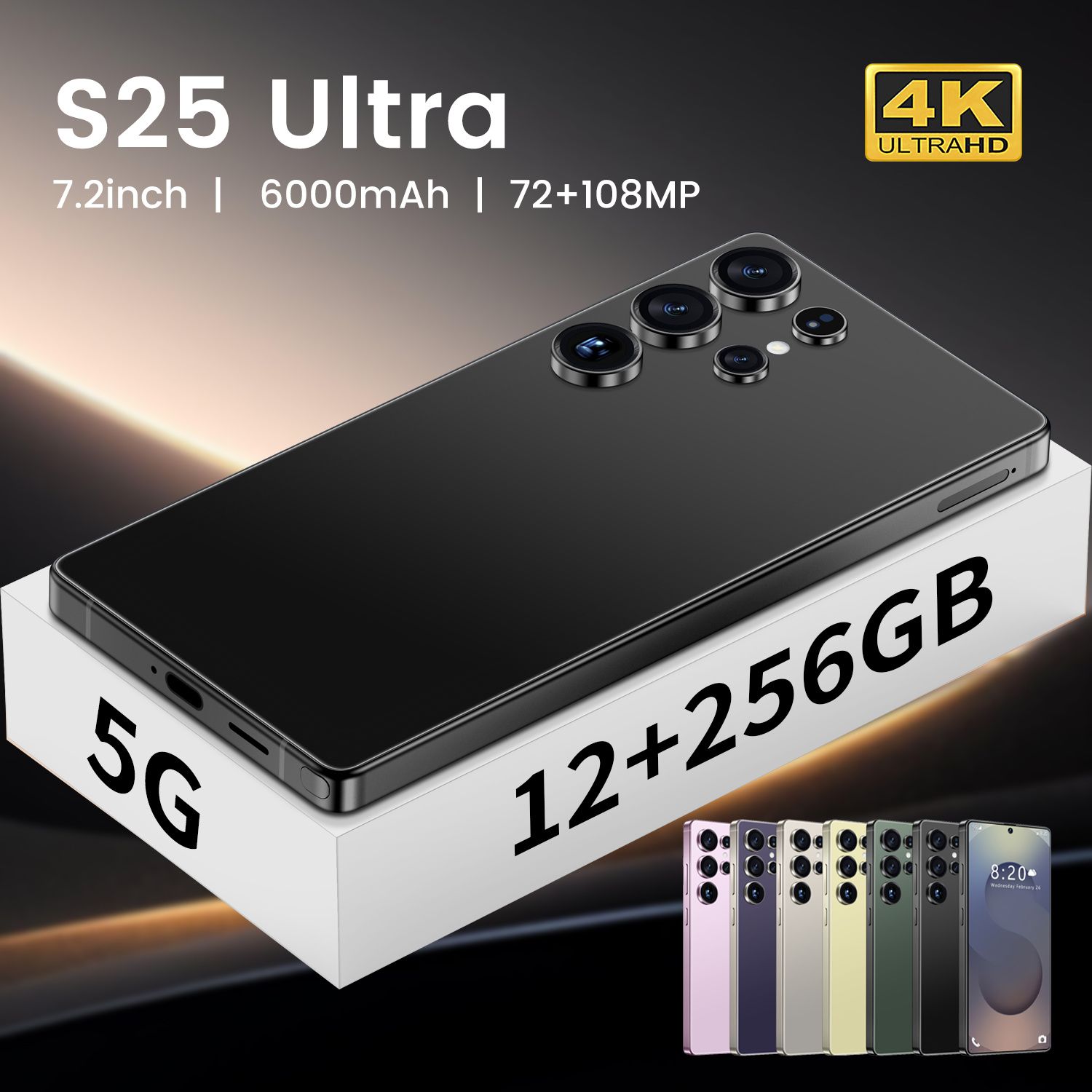 SONA S25 ultra with 6000mAh 12+256G