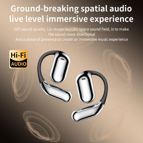🔥 True Wireless Open Ear Earbuds Bluetooth 5.4